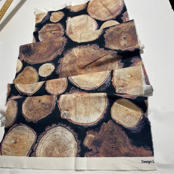 IKEA MARGARETA LOG Fabric, Lotta Feldt 2011 Upholstery - Picture 1 of 3